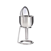 304 Stainless Steel Decanting Funnel with Screen and Stand, 017