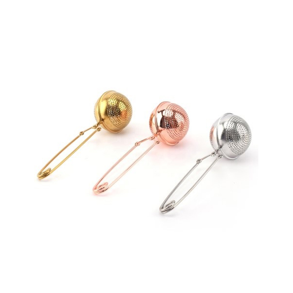304 Stainless Steel Snap Mesh Tea Ball Infuser