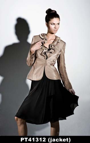 Suit Jacket + Short Dress