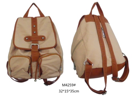 Washed PU Backpack