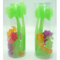 4 Palm-Tree Ice Stirrer and 8 Flower Ice Cube set
