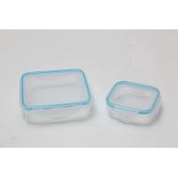 Plastic Square Storage Box with Seal and Lock(185 ml) 1Plastic Square Storage Box with Seal and Lock 600ml