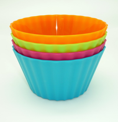 4 PK Muffin Ice cream bowls