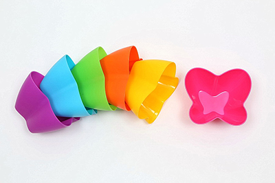Butterfly Shape 3.75 inches Ice Cream Bowl