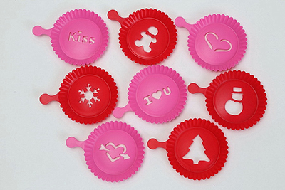 X'mas Cupcake StencilsValentine Cupcake Stencils