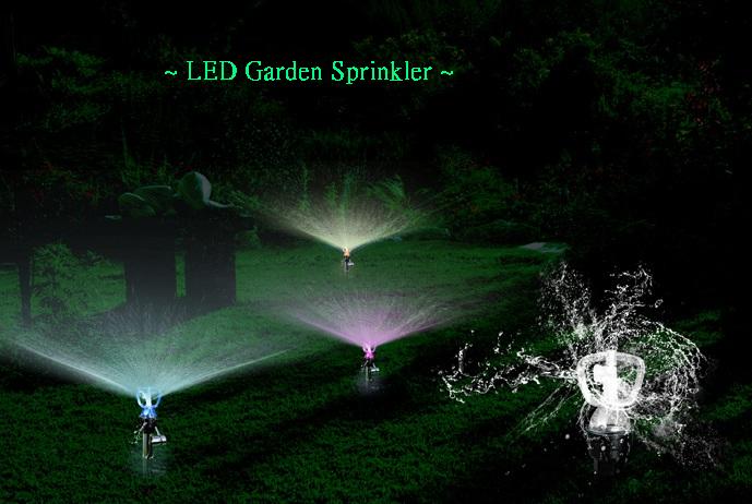 Led Garden Sprinkler