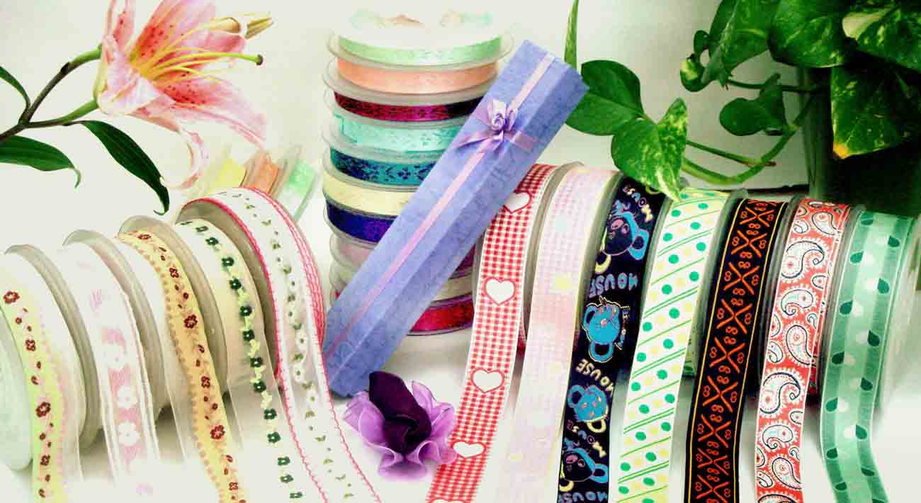 Printed Ribbon Embroidered Ribbon Gift Ribbon