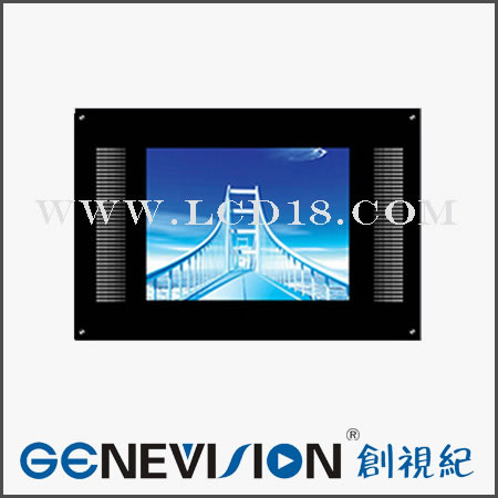 19 incheslcd Ad Player For Wall Building