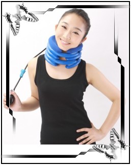 Rubber Air Neck Traction Massager