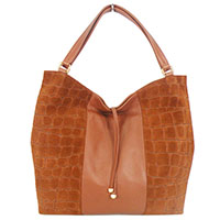 Leather Tote Bag, 65245A#