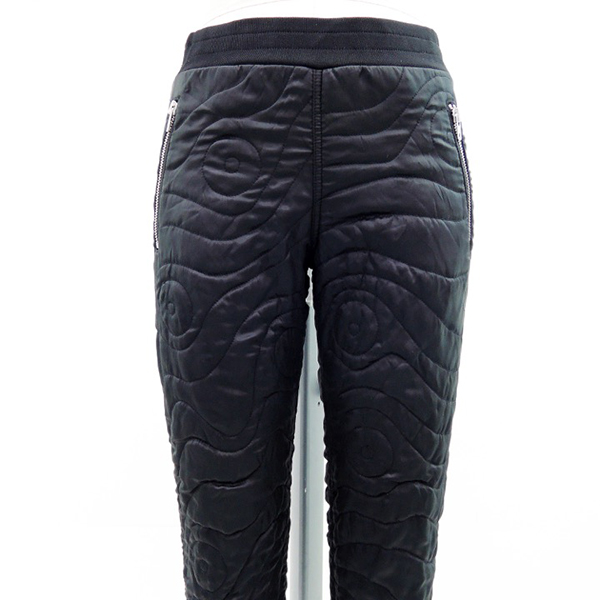 Quilted Satin Jogger