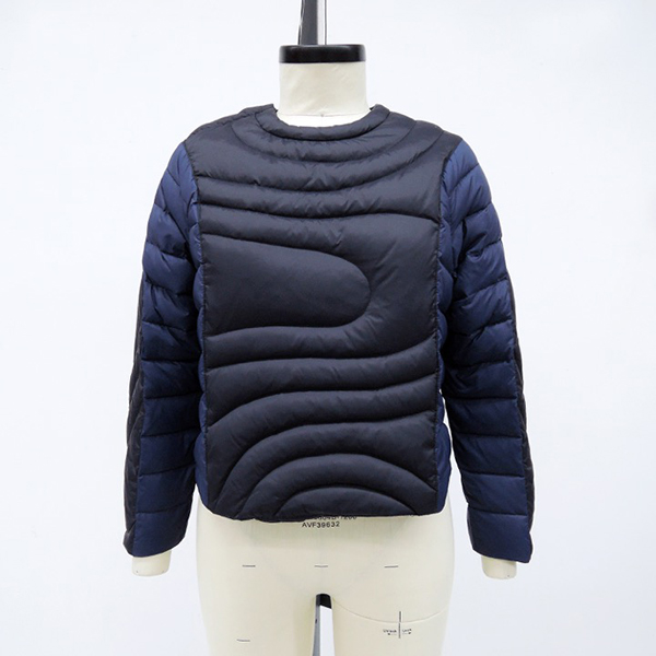 Quilted Down Pullover