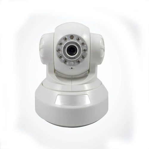 1.0 Megapixel H.264 Cmos P2p Ir-cut Wireless Ip Network Indoor Camera