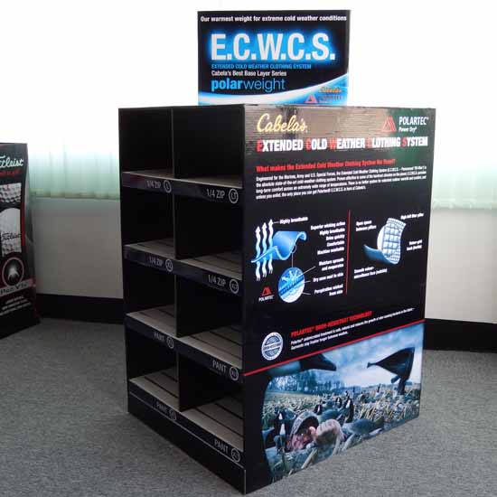 Sell Cardboard Pallet Display Stand Boxes