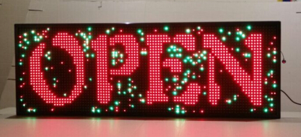 LED moving signs produced in Shenzhen China