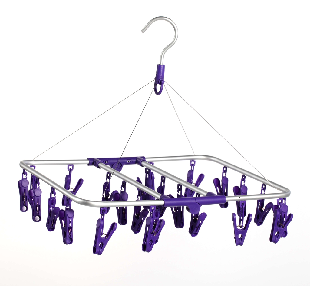 Aluminium Dryer with 24 plastic pegs