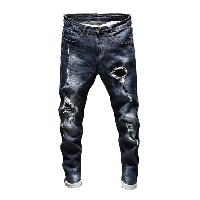 Sell Fashionable mans fashion ripped denim jeans, LH-7070
