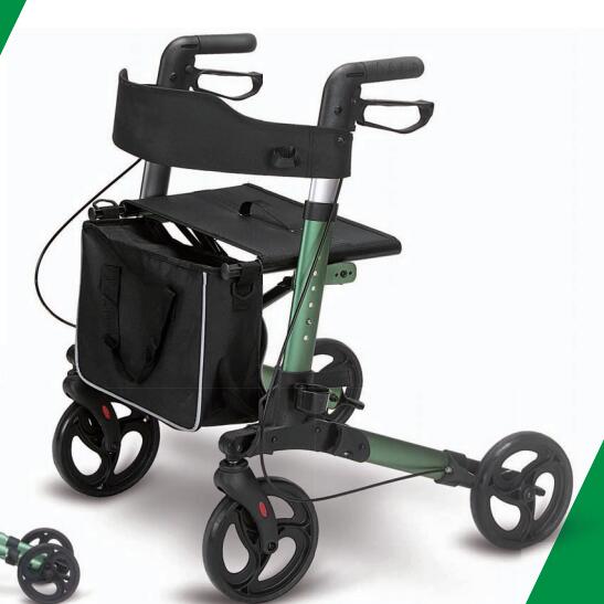 Aluminum Foldable Rollator Walker