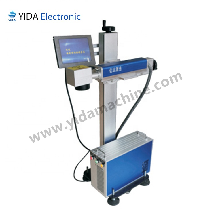 YIDA pipe laser printer 20W 30W 50W for HDPE PVC PPR Plastic Pipe Cable Instead of PVC Pipe Ink Jet