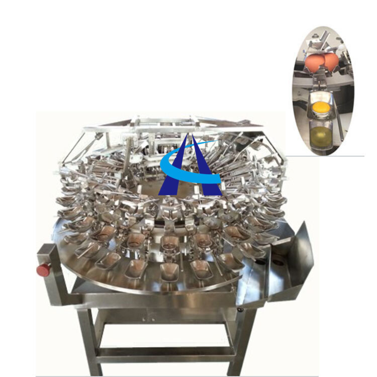 The egg breaking and separating line is popular as a professional equipment for eggs