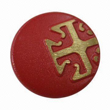 Fashion Snap Button Made of Brass, Measuring 18mm