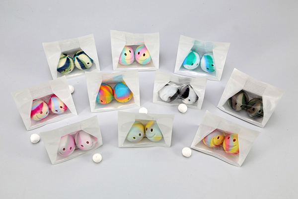 Smiley Face with Scented Tissue Ball Inside