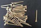 wooden golf tee