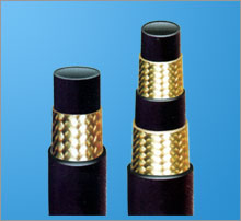 Single, Double-Ply High Pressure Steel Wire Braided Ruber Hose