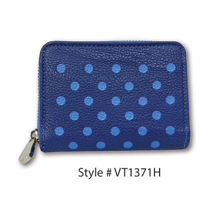 Zip around coin purse
