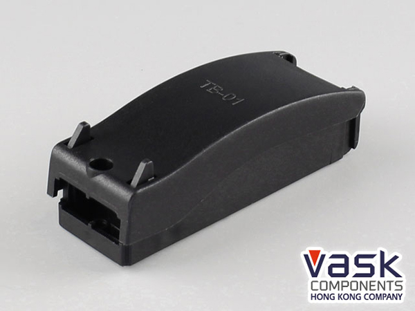 2P Junction Box with Screwless Cable-Clamp & 2-pole Pushwire Connector