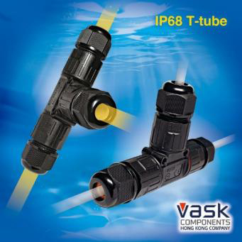 IP68 Connection T-Tube (Waterproof/ Dust-proof)