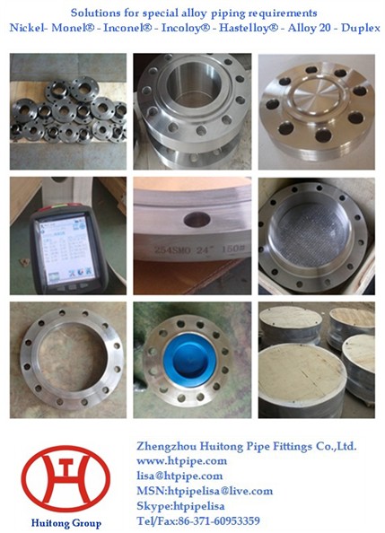 254smo Flange