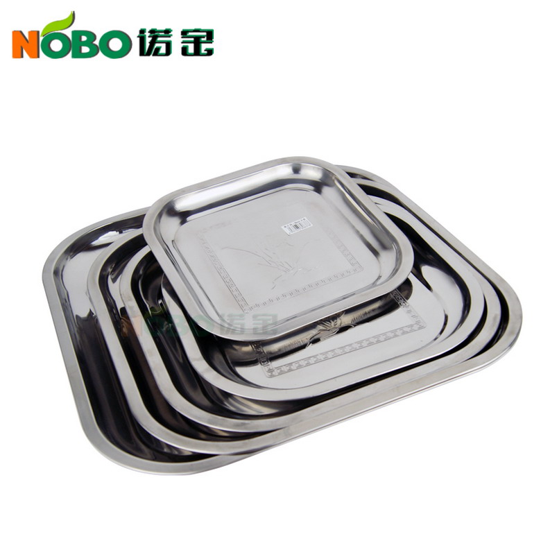 Stainless Steel Serving Square