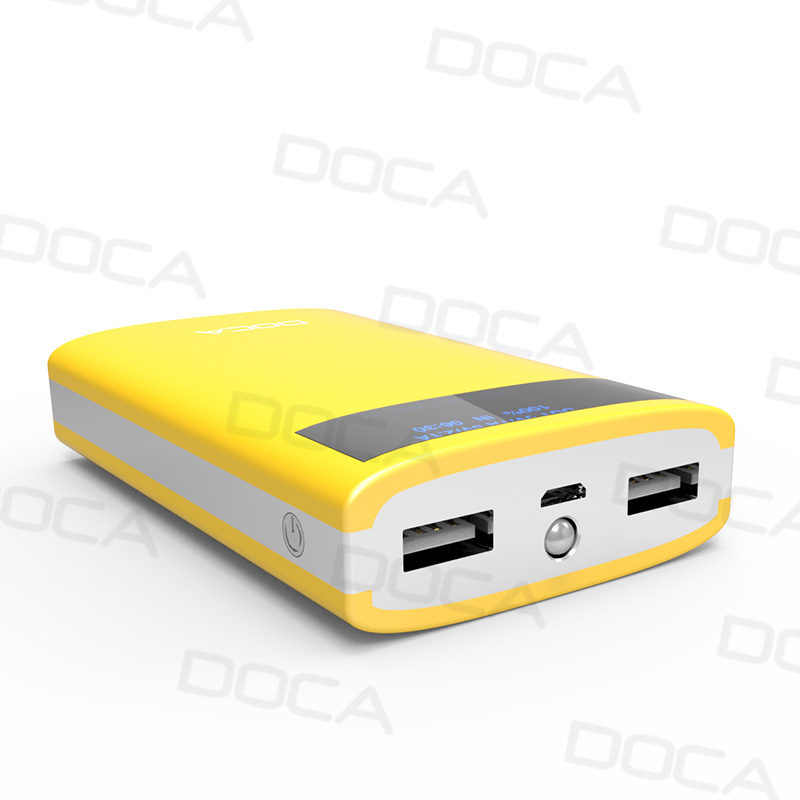 10000mah power bank portable charger with OLED DISPLAY