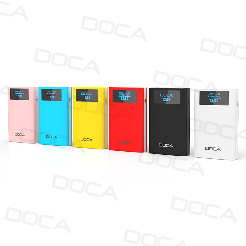 Full Capacity 1000mah Portable Power Bank With Dual Usb Output