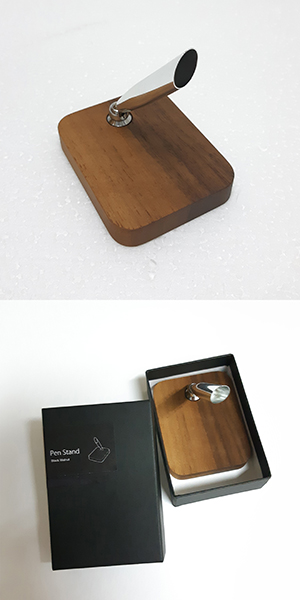 Wooden Pen Stand