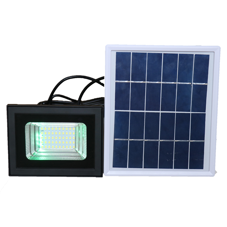 50 LED 10W Solar Garden Lamp Wall Mounted ON/OFF Light Sensor Solarlampen Garten