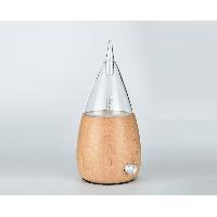 Waterless wood base aroma diffuser/nebulizer