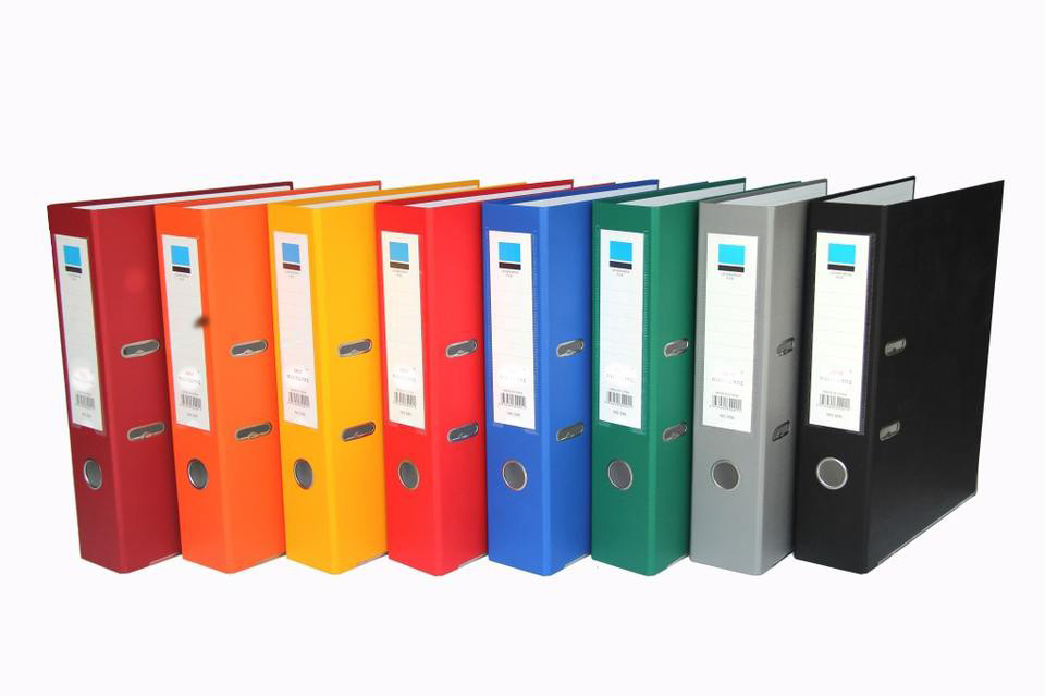 Recyclable Durable A4 Customized Box File for Office Stationery PP Lever Arch Plastic File Folder