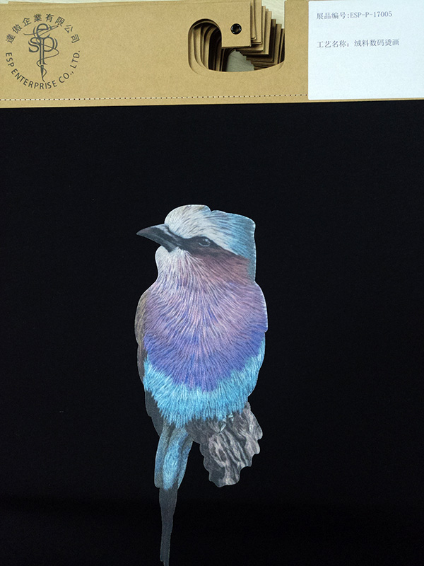 Digital Velvet Transfer Print