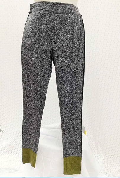 Ladies Legging w/Side Stripe and Contrast Cuff