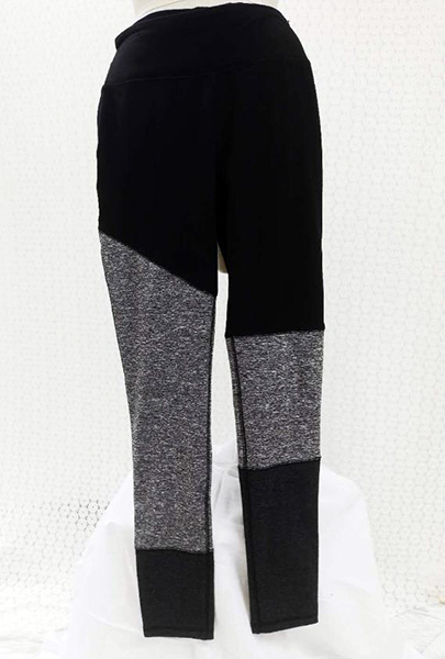 Ladies Jogger w/Color Block (Space Dye)