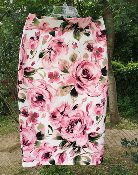 Floral Midi Skirt