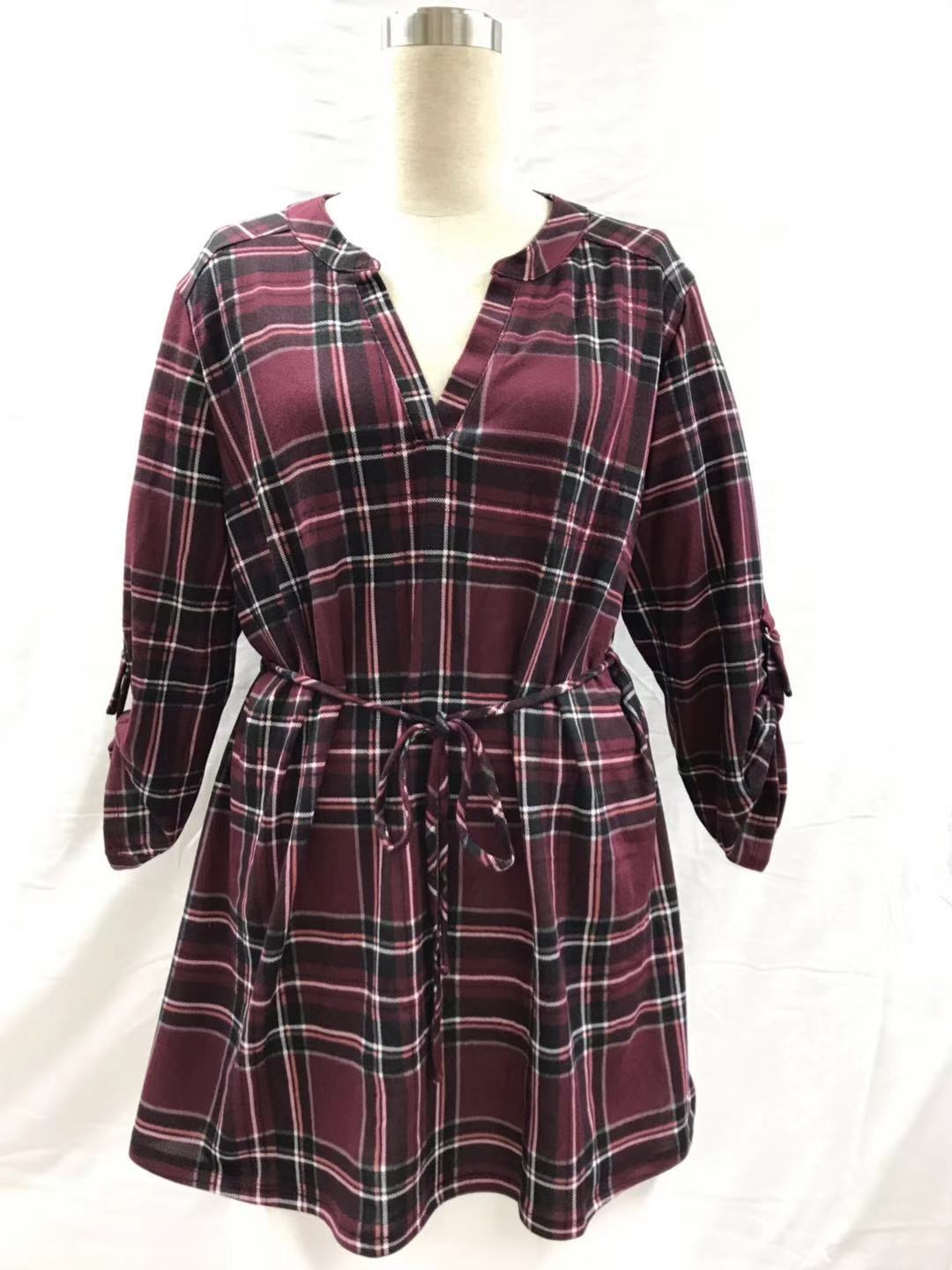 TOP, ROLL CUFF SLEEVE NOTHC NECK * WITH SIDE RUCHE**