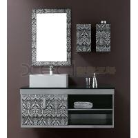 Sell Black & White Stainless Steel Bath Room Cabinet (xc9015)