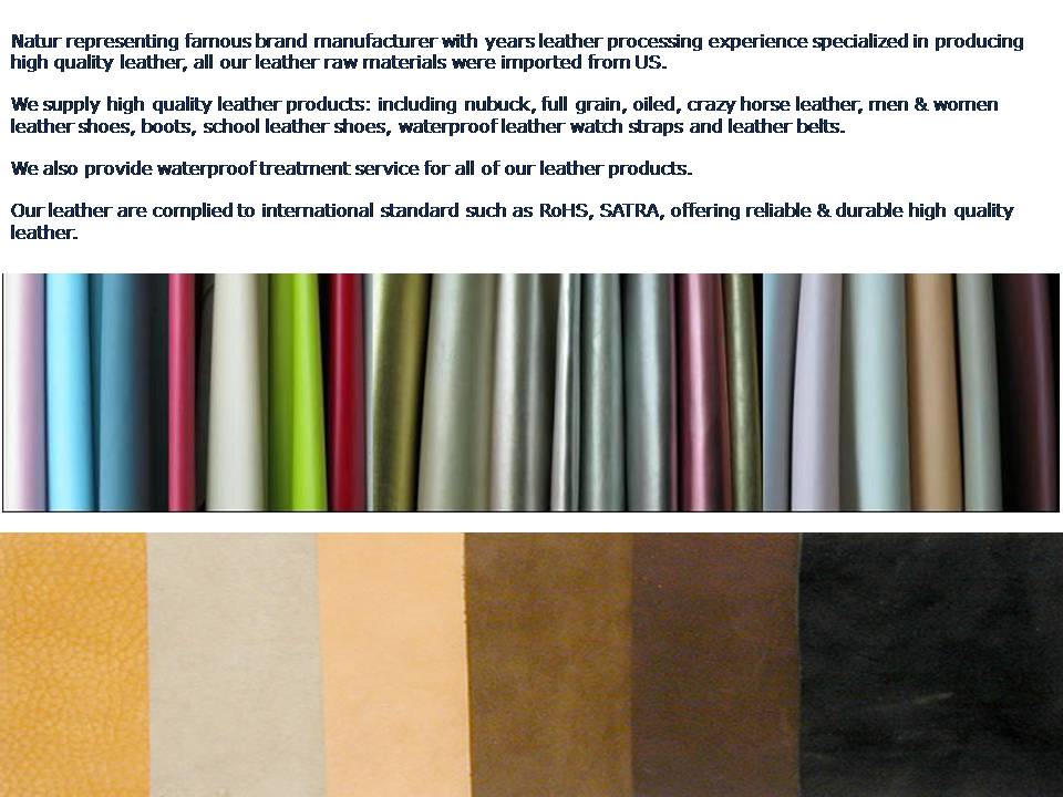 Sell Quality Leather Products