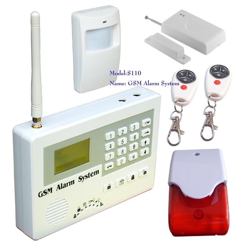 Gsm Home Alarm System S110 King, Home Security Alarm System Manufacturers In India