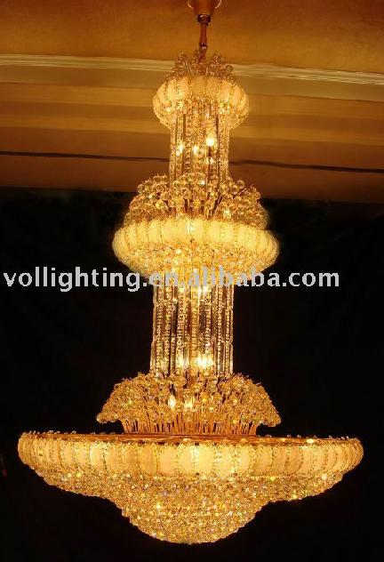 Crystal pendant light
