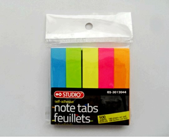 Five In One Stciky Note Pads