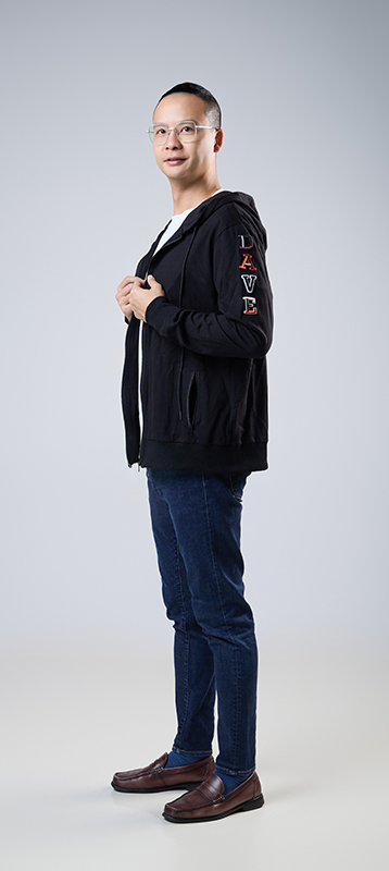 Casual Jacket with Signature Name